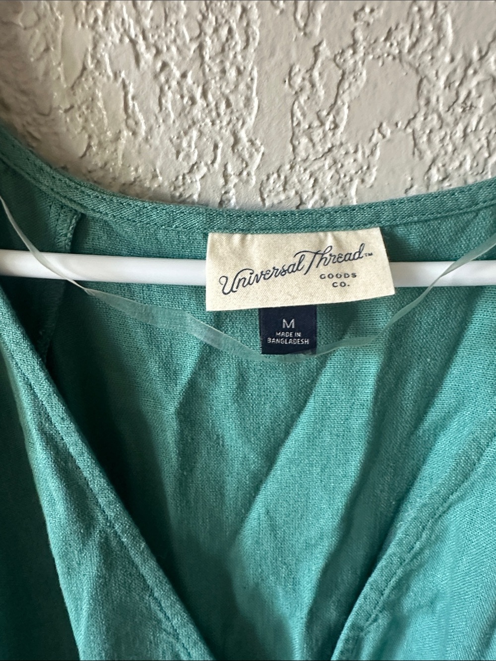 Universal Thread Teal V-Neck Tiered Tunic - Picture 3 of 3